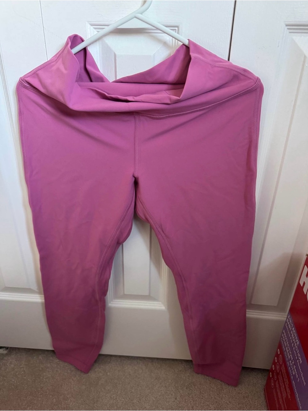 lululemon Full Length Leggings in Pink Size 10